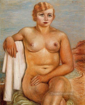 ジョルジョ・デ・キリコ Painting - ヌード女性 1922 ジョルジョ・デ・キリコ 形而上学的シュルレアリスム